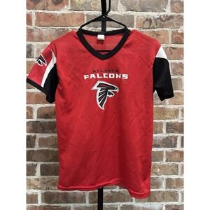 Franklin Atlanta Falcons Red Boys YL Jersey Short‎ Sleeves Mesh Breathable